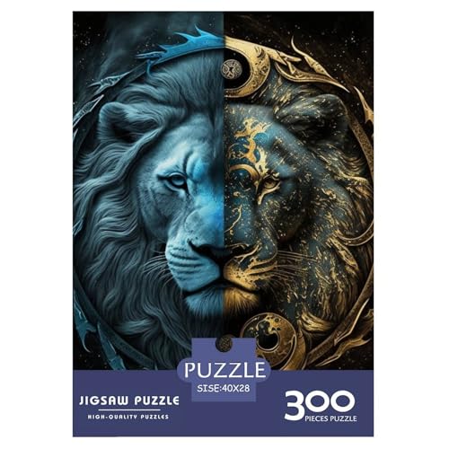 Puzzle für Erwachsene, 300 Teile, Yin-Yang-Kunst, Holzpuzzle für Erwachsene und Teenager, Heimdekoration, Puzzlespielzeug, 300 Teile (40 x 28 cm) von LMYmoney