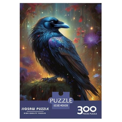 Puzzle für Erwachsene, Tierkunst, Vogel-Puzzle für Erwachsene, Lernspiel, Herausforderungsspielzeug, 300 Teile (40 x 28 cm) von LMYmoney