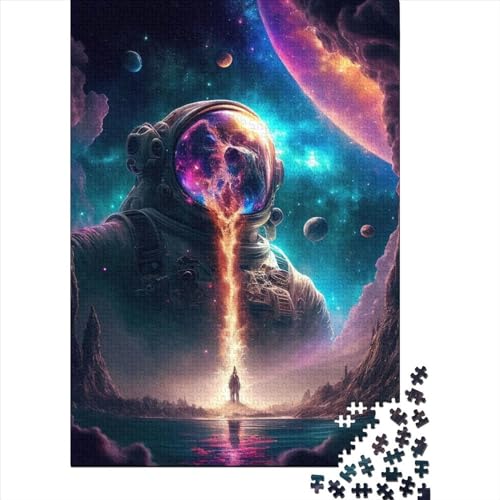 Puzzle für Kinder, Colors_of_Space, 300-teiliges Puzzle, Holzpuzzle für Kinder ab 18 Jahren, schwierig und herausfordernd, 300 Teile (40 x 28 cm) von LMYmoney