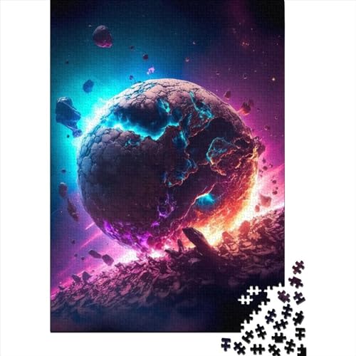 Puzzle für Kinder, Cosmic Bang, 1000-teiliges Puzzle, Holzpuzzle für Kinder ab 18 Jahren, Spiele, Spielzeug, 1000 Teile (75 x 50 cm) von LMYmoney