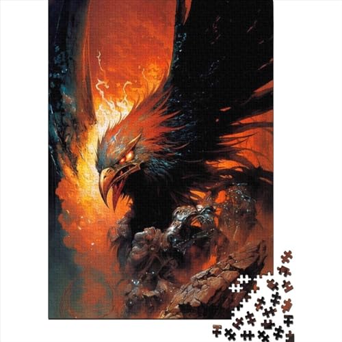 Puzzle für Kinder, Phoenix Dreamlike, 300-teiliges Puzzle, Holzpuzzle für Kinder ab 18 Jahren, tolle Kinder, 300 Teile (40 x 28 cm) von LMYmoney