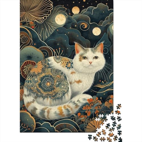 Puzzle mit Bibelversen und Katzen, religiöse Geschenke, ab 18 Jahren, Upe Lernspiele, Puzzle aus 100% recycelter Pappe, für Jungen und Mädchen, 38 x 26 cm, 1000 Teile von LMYmoney