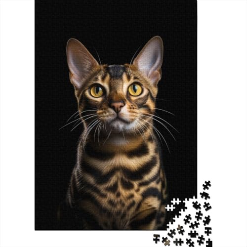 Puzzle mit katholischem Glauben und Katze, kreative Spiele, 100% recycelter Karton, Puzzle für Erwachsene und Kinder, 70 x 50 cm, 1000 Teile von LMYmoney