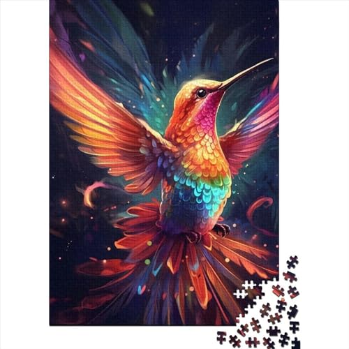 Puzzles für Kinder & Kolibri, 300-teiliges Puzzle für Kinder, Holzpuzzle, geeignet für Kinder und Jugendliche ab 18 Jahren, tolle Kinder, 300 Teile (40 x 28 cm) von LMYmoney