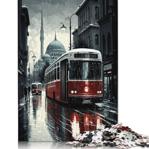 Street Art Istanbul Puzzle, rechteckige Pappe, Beste Puzzles für Kinder ab 12 Jahren, 1000 Teile (75 x 50 cm) von LMYmoney