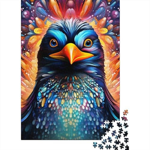 Tier-Pinguine-Puzzle für Erwachsene und Jugendliche, 500 Teile, Puzzle für Kinder, Lernspiel, Herausforderungsspielzeug, 500 Teile (52 x 38 cm) von LMYmoney