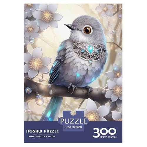 Tierkunst-Vogel, 300-teiliges Holzpuzzle für Erwachsene, Puzzle, Lernspiel, Herausforderungsspielzeug, 300 Stück (40 x 28 cm) von LMYmoney