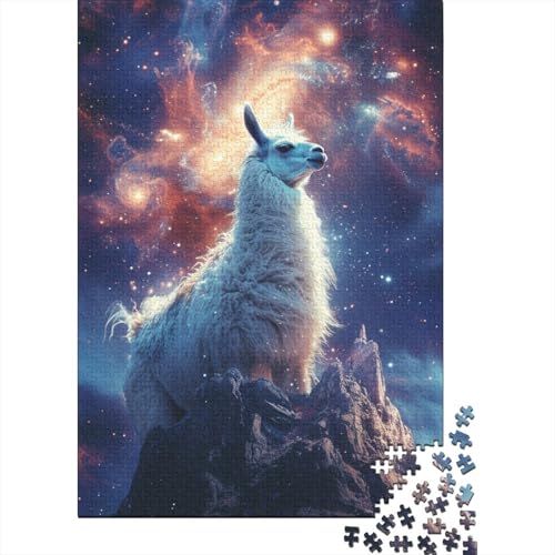 Wise_Llama Puzzle, 500 Teile, Puzzle für Erwachsene, Puzzles für Teenager, Geschenke, Lernspiel, Herausforderungsspielzeug, 500 Stück (52 x 38 cm) von LMYmoney