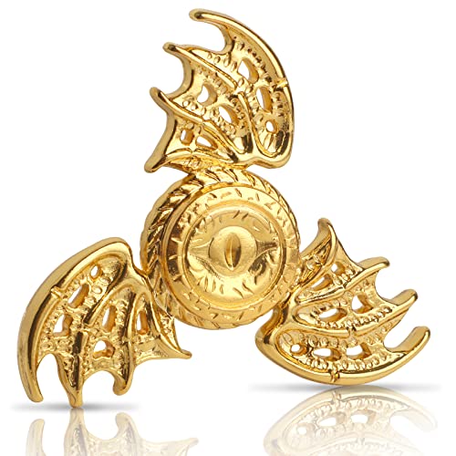 Dragon Wing Fidget Spinner Hand Spielzeug Kid Erwachsene, Regenbogen Metall Fidget Spielzeug Heavy Duty Fidget Ball Anti-Angst Stress Entlasten Spinner Geburtstagsgeschenk von LNCOJOLM