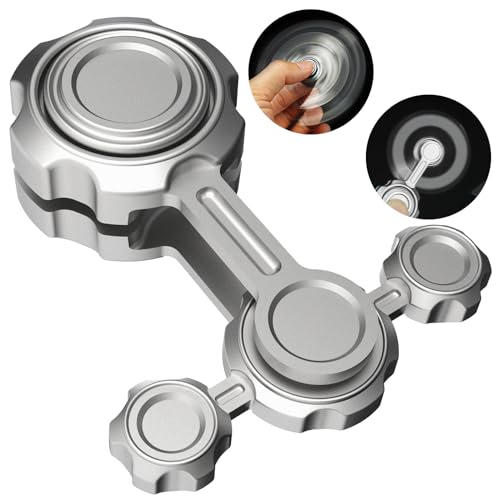 Metall Fidget Spinner Ostereierfüller für Kinder Erwachsene, Fidget Spielzeug Hand Finger Gyro, Cool Gadget Spielzeug Geburtstagsgeschenk, Schreibtisch Spielzeug für Anti-Angst halten Muschel Fokus von LNCOJOLM