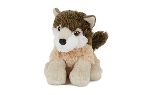 Trigon Stofftier Wolf 13 cm Kuscheltier Plüschtier, Wölfe, Waldtier von LNEE