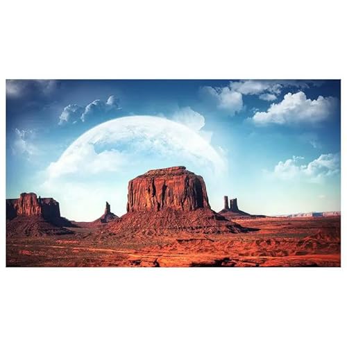 1000 Teile Puzzle Stein Berg Himmel Landschaft Muster Bild Erwachsenenpuzzle Lernspielzeug Erwachsenenpuzzle Geschenk38x52cm von LNTYW