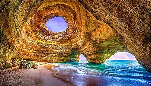 Cave Coast-Musterpuzzle, Erwachsenenpuzzle, Papierpuzzle, 1000-teiliges Puzzle für Erwachsene, 50 x 70 cm von LNTYW