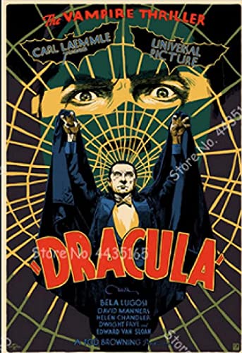 Horrorfilm Dracula Poster PaperJigsaw Puzzle 1000 Teile Spielzeug für Erwachsene Dekompressionsspiel26x38cm von LNTYW