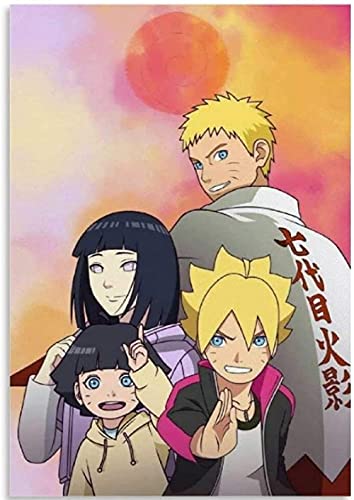 PaperJigsaw Puzzle 1000 Teile Anime Naruto Hyuuga Hinata Eine Familie Poster Erwachsene Kinder Spielzeug Dekompressionsspiel38x52cm von LNTYW