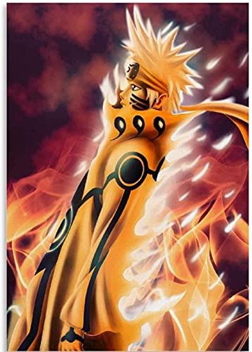 PaperJigsaw Puzzle 1000 Teile Anime Naruto Shippuden Poster Erwachsene Kinder Spielzeug Dekompressionsspiel50x70cm von LNTYW