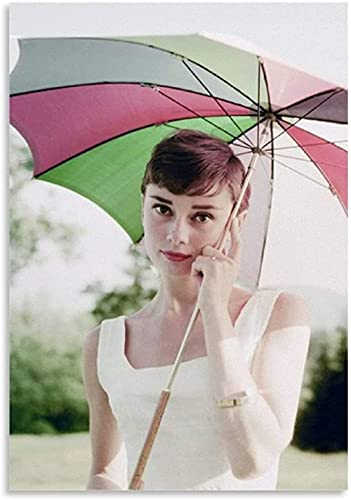 PaperJigsaw Puzzle 1000 Teile Audrey Hepburn Poster Erwachsene Kinder Spielzeug Dekompressionsspiel26x38cm von LNTYW