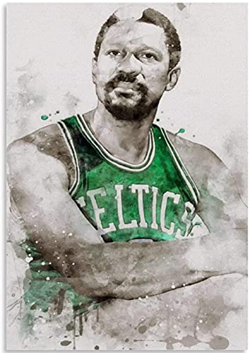 PaperJigsaw Puzzle 1000 Teile Bill Russell Basketball Star Poster Erwachsene Kinder Spielzeug Dekompressionsspiel50x70cm von LNTYW