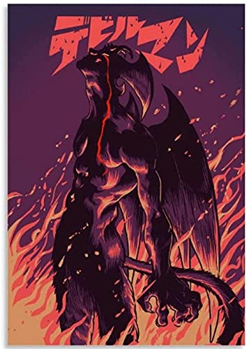 PaperJigsaw Puzzle 1000 Teile Devilman Crybaby Poster Erwachsene Kinder Spielzeug Dekompressionsspiel26x38cm von LNTYW