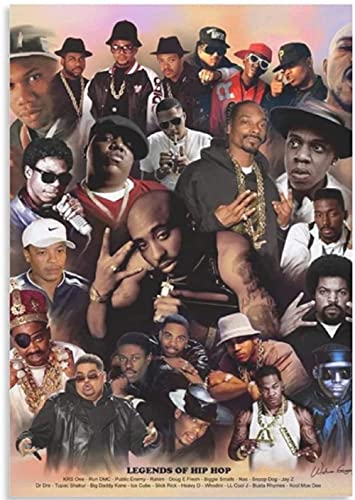 Papierpuzzle 1000 Teile Old School Hip Hop Rapper Puzzles Lernspielzeug für Erwachsene Geburtstagsgeschenk50x70cm von LNTYW