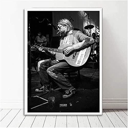 Puzzle 1000 Teile Angelina Kurt Cobain Rockmusik Band Musik Sänger Star Poster für PapierSpielzeug für Erwachsene Dekompressionsspiel38x52cm von LNTYW