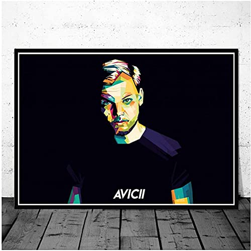 Puzzle 1000 Teile Avicii Legend Dj Musik Moderne Abstrakte Poster Für PapierSpielzeug für Erwachsene Dekompressionsspiel26x38cm von LNTYW