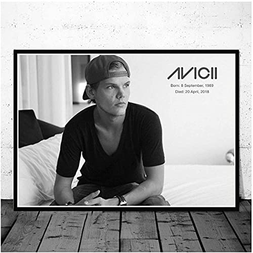 Puzzle 1000 Teile Avicii Legend Dj Musik Moderne Abstrakte Poster Für PapierSpielzeug für Erwachsene Dekompressionsspiel38x52cm von LNTYW