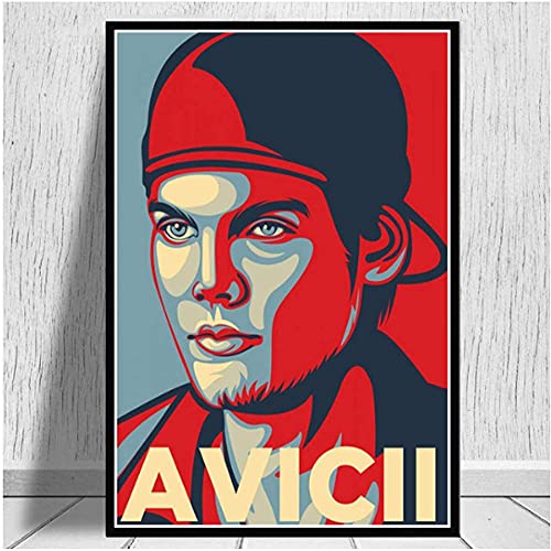 Puzzle 1000 Teile Avicii Legend Dj Musik Moderne Abstrakte Poster Für PapierSpielzeug für Erwachsene Dekompressionsspiel38x52cm von LNTYW