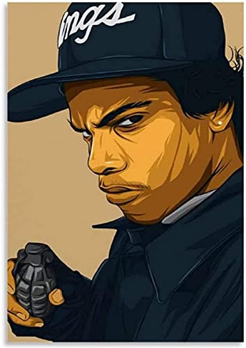 Puzzle 1000 Teile Hip Hop Singer Eazy-E Poster PaperErwachsene Spielzeug Dekompressionsspiel38x52cm von LNTYW