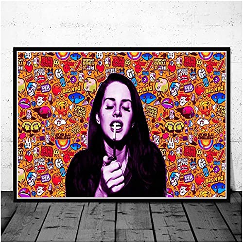 Puzzle 1000 Teile Lana Del Rey Soul Pop Musik Sänger Modell Star Poster PapierFür Erwachsene Kinder Spiele Lernspielzeug26x38cm von LNTYW