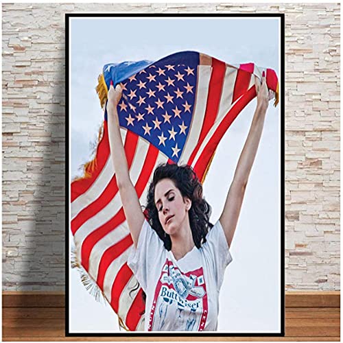 Puzzle 1000 Teile Lana Del Rey Soul Pop Musik Sänger Modell Star Poster PapierFür Erwachsene Kinder Spiele Lernspielzeug26x38cm von LNTYW