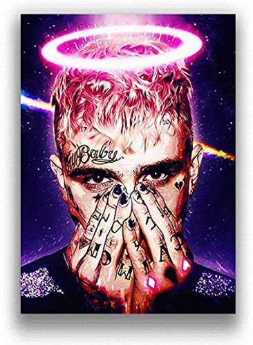 Puzzle 1000 Teile Lil Peep Rapper Musik Sänger Star Für Erwachsene Spiele Lernspielzeug26x38cm von LNTYW