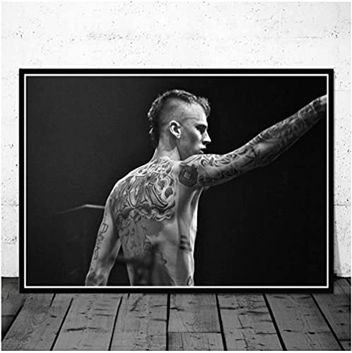 Puzzle 1000 Teile Maschinengewehr Kelly Rapper Hip Hop Musik Sänger Star Poster Schwarz-Weiß-PapierFür Erwachsene Kinder Spiele Lernspielzeug38x52cm Puzzle 1000 Teile Maschinengewehr Kelly Rapper Hip Hop Musik Sänger Star Poster Schwarz-Weiß-PapierFür Erwachsene Kinder Spiele Lernspielzeug38x52cm von LNTYW