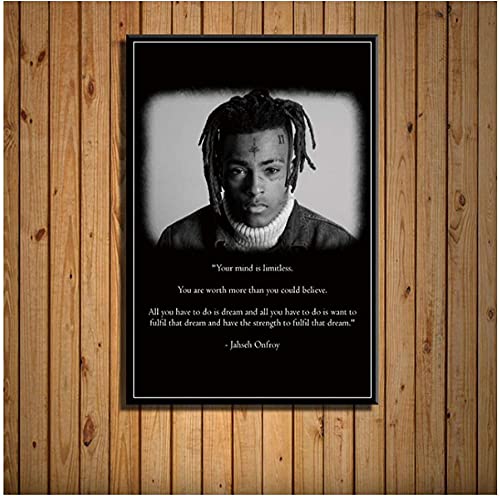 Puzzle 1000 Teile Xxxtentacion Hip Hop Musik Star Geschenk Poster Kunst Für Erwachsene Kinder Spiele Lernspielzeug38x52cm von LNTYW