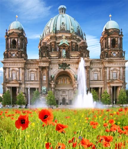 Puzzle 1000 Teile für Erwachsene, Kathedrale (Berliner Dom) im historischen Zentrum von Berlin, Deutschland. Papierpuzzle zusammen. Geschenke für die Familie, 38 x 52 cm von LNTYW