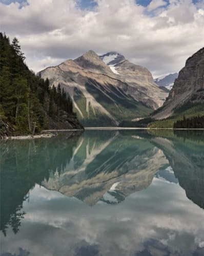 Puzzle 1000 Teile für Erwachsene – Berge, See, Spiegelung, 50 x 70 cm von LNTYW