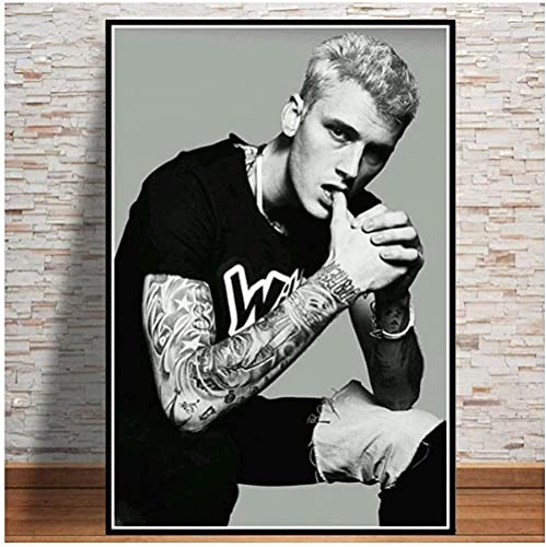 Puzzle 2000 Teile Maschinengewehr Kelly Rapper Hip Hop Musik Sänger Star Poster PapierFür Erwachsene Kinder Spiele Lernspielzeug70x100cm von LNTYW