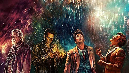 Puzzles 1000 Teile für Erwachsene Doctor Who Film Pädagogisches Intellektuelles Dekompressionsspielzeug Spaß Familienspiel für Kinder Erwachsene26x38cm von LNTYW