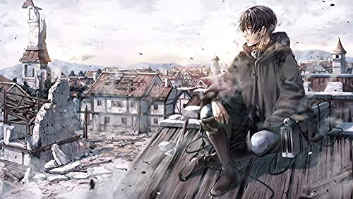 Puzzles 2000 Teile für Erwachsene Anime Attack On Titan Pädagogisches intellektuelles Dekompressionsspielzeug Spaß Familienspiel für Kinder70x100cm von LNTYW