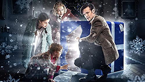 Puzzles für Erwachsene 1000 Teile Doctor Who Filmpuzzles für Kinder Lernspielzeug Intellektuelles Spiel Geschenk Teens DIY Home Entertainment Spielzeug 38x52cm von LNTYW