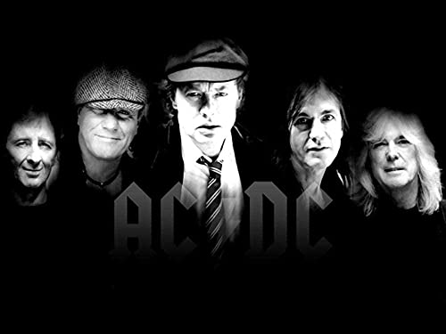 Puzzles für Erwachsene 2000 Teile ACDC Rockband Puzzles für Kinder Lernspielzeug Intellektuelles Spiel Geschenk Teens DIY Home Entertainment70x100cm von LNTYW