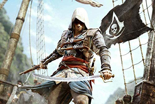 Puzzles für Erwachsene 2000 Teile Assassin s Creed Puzzles für Kinder Lernspielzeug Intellektuelles Spiel Geschenk Teens DIY Home Entertainment70x100cm von LNTYW