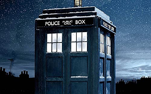 Puzzles für Erwachsene 2000 Teile Doctor Who Filmpuzzles für Kinder Lernspielzeug Intellektuelles Spiel Geschenk Teens DIY Home Entertainment Spielzeug 70x100cm von LNTYW