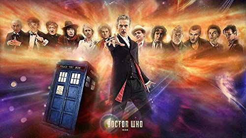 Puzzles für Erwachsene 2000 Teile Doctor Who Filmpuzzles für Kinder Lernspielzeug Intellektuelles Spiel Geschenk Teens DIY Home Entertainment Spielzeug 70x100cm von LNTYW