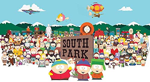 Puzzles für Erwachsene 2000 Teile TV-Show South Park Puzzles für Kinder Lernspielzeug Intellektuelles Spiel Geschenk 70x100cm von LNTYW