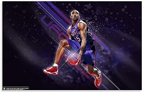 Vince Carter Basketball Star Poster PaperJigsaw Puzzle 1000 Teile Spielzeug für Erwachsene Dekompressionsspiel50x70cm von LNTYW