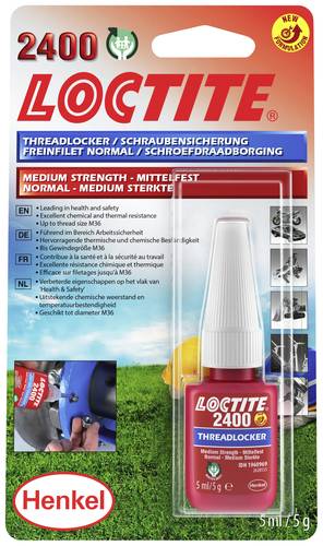 LOCTITE® 2400 BC5ML EGFD 1960969 Schraubensicherung Festigkeit: mittel 5ml von LOCTITE®