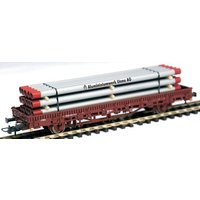 LOEWE 2284 H0 Ladegut Aluröhren "ALUMINIUMWERK UNNA", 130 mm, Ep. IV-VI von LOEWE MODELLBAHNZUBEHÖR