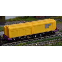 LOEWE 2292 H0 Ladegut-Set (C) aus 2 Bauzug-Wohncontainern "NEUTRAL" von LOEWE MODELLBAHNZUBEHÖR