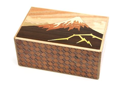Logica Giochi Art. Yosegi Sarg 10 Schritten Kaminari Fuji & Tsubaki - Japanische Geheimnis Schatulle - Rätsel aus Holz Logica Giochi Art. Yosegi Sarg 10 Schritten Kaminari Fuji & Tsubaki - Japanische Geheimnis Schatulle - Rätsel aus Holz von LOGICA GIOCHI